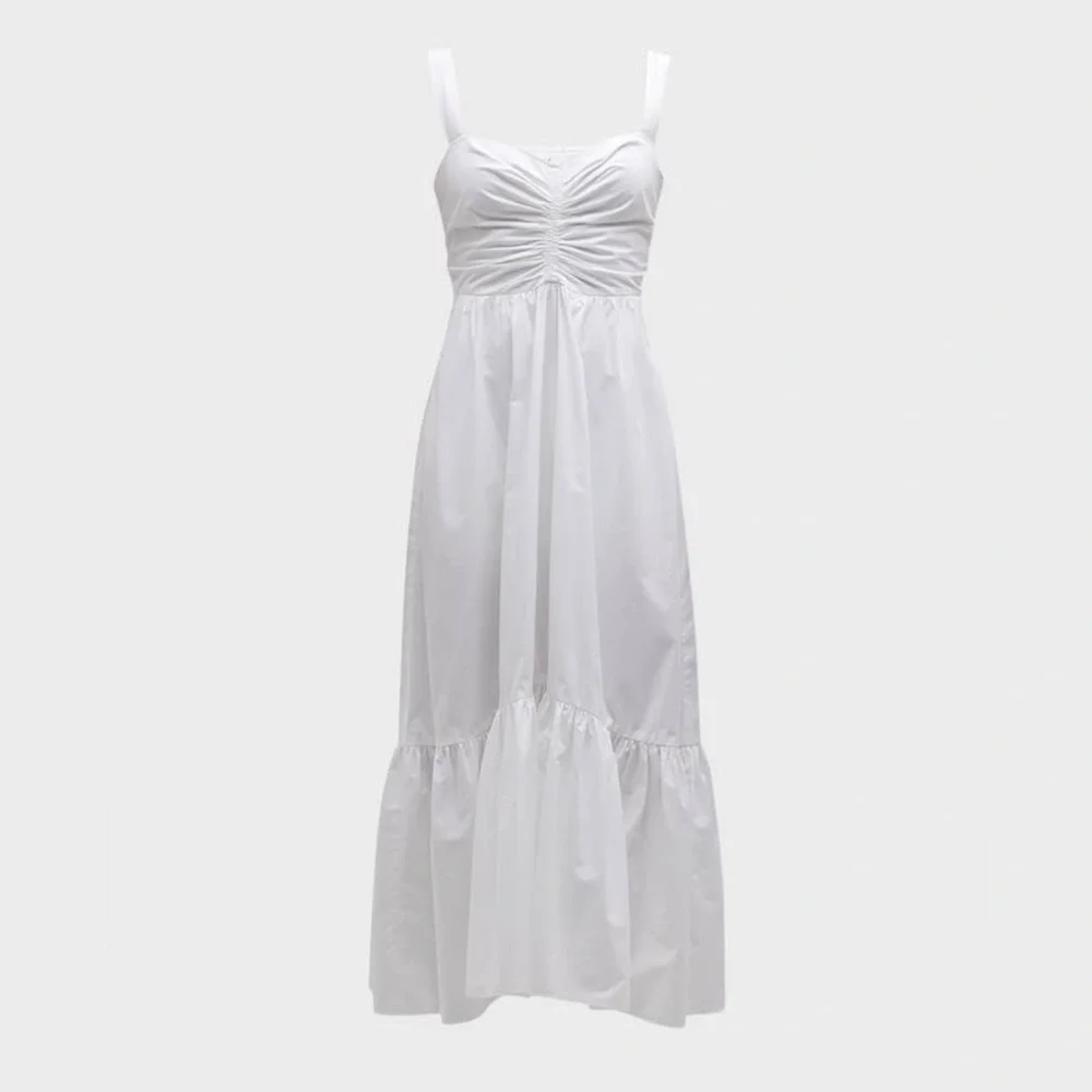 A.L.C Lilah II Cotton Midi Dress, Size 0, BRAND NEW, $495